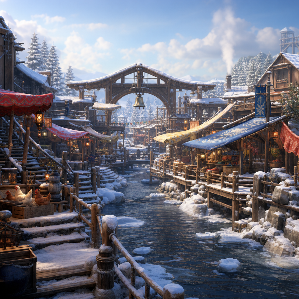 Larkspur Snowbridge Market