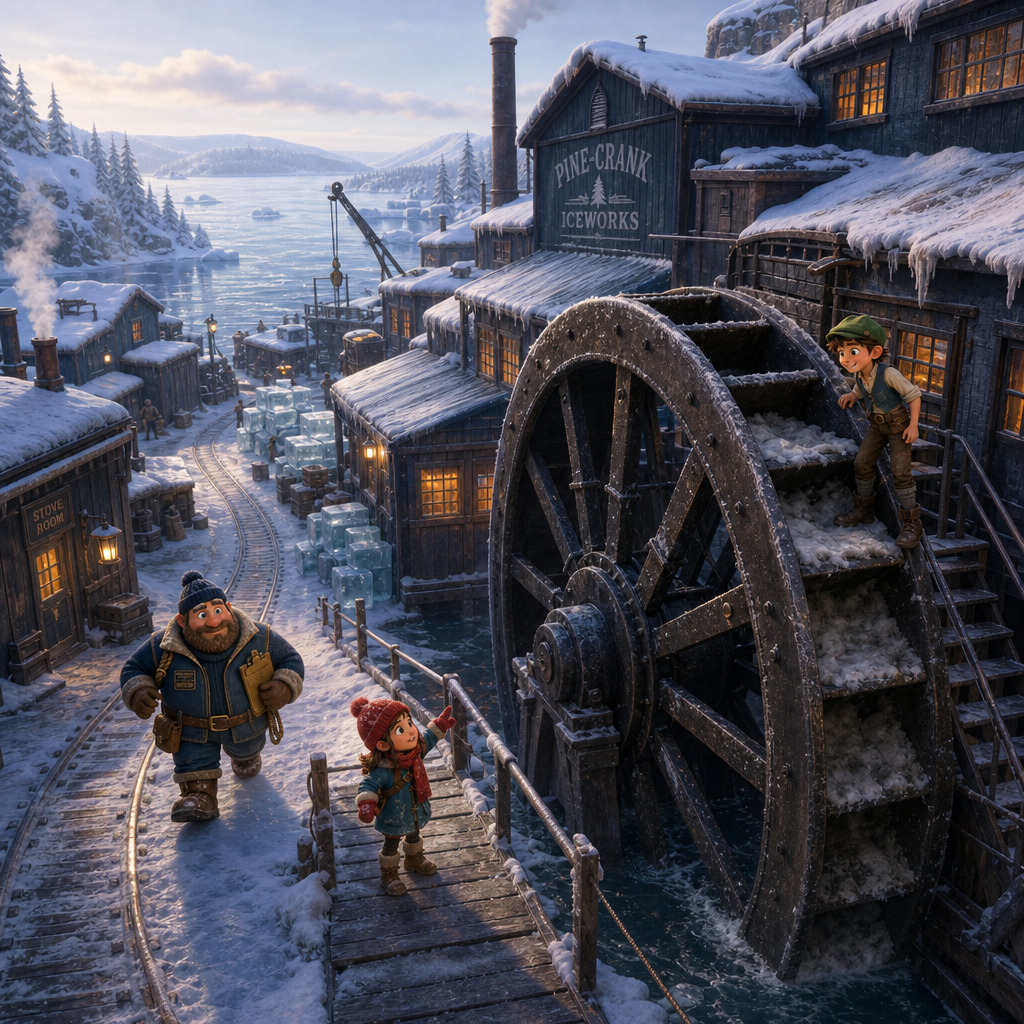 When the Waterwheel Freezes