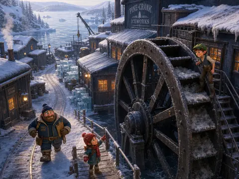 When the Waterwheel Freezes
