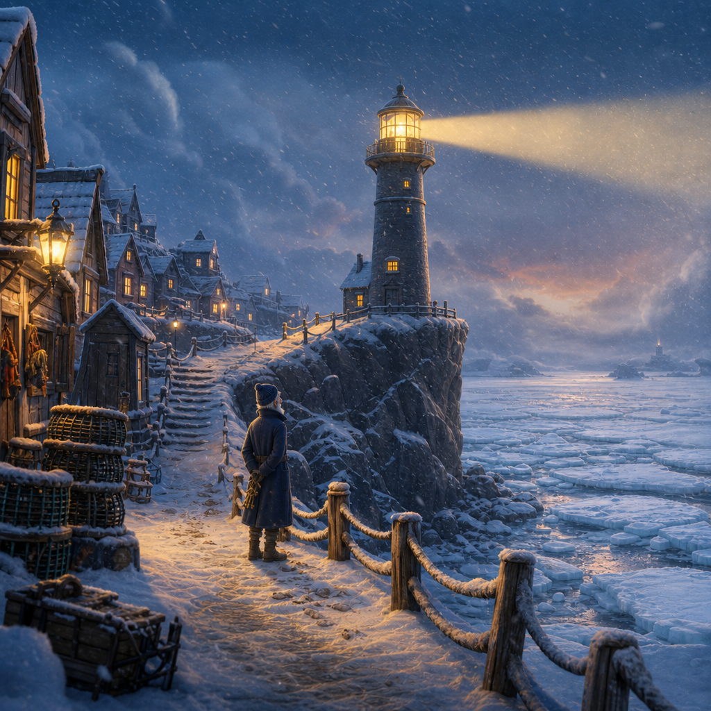 The Lost Harbor Light