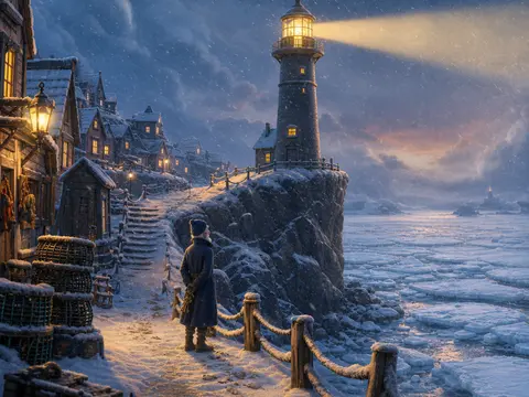 The Lost Harbor Light