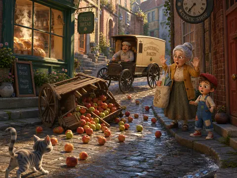 The Rolling Fruit Cart
