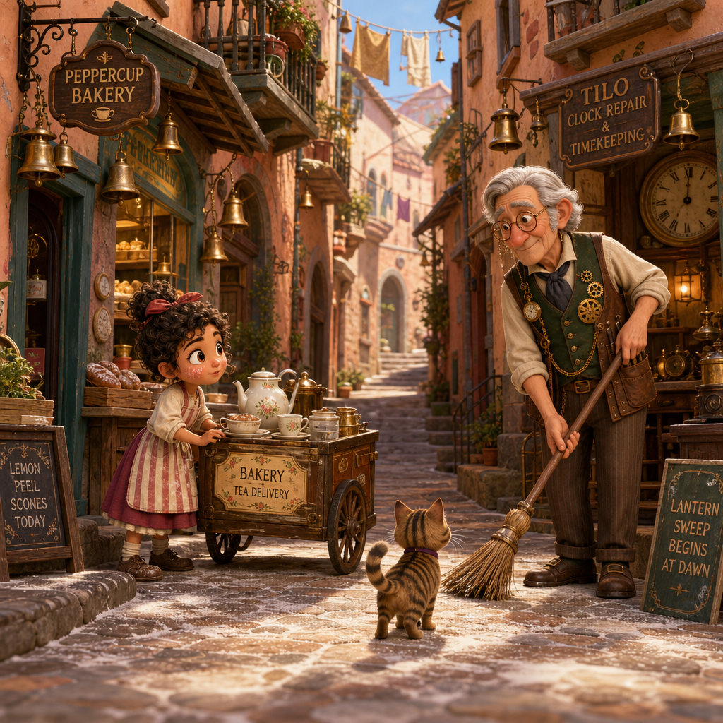 Tea Delivery at Lantern Sweep