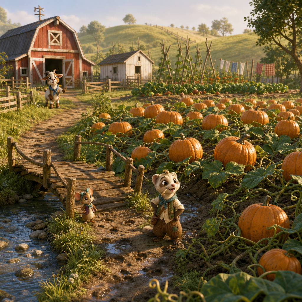 Lost in the Pumpkin Patch