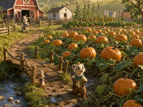 Lost in the Pumpkin Patch