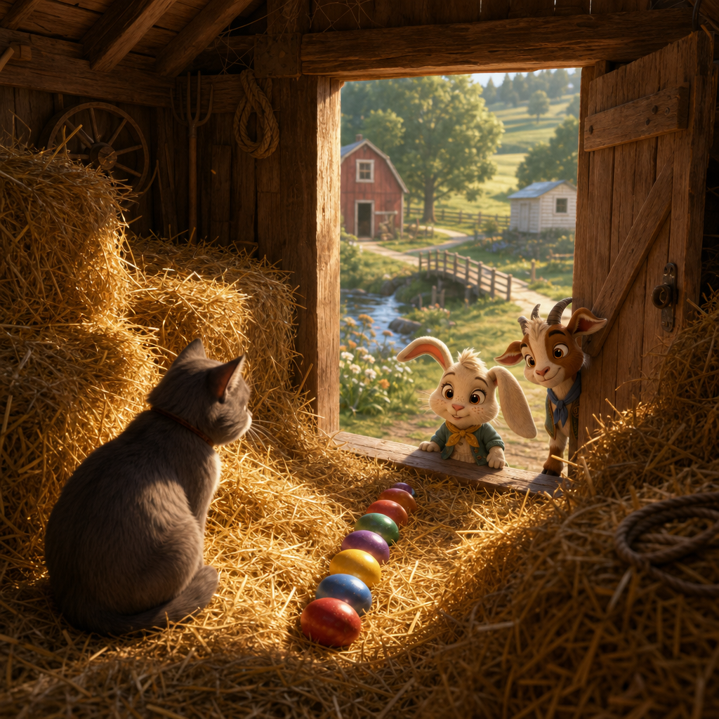 Eggs in the Hayloft