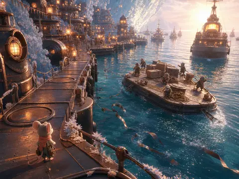 The Drifting Dock Platform