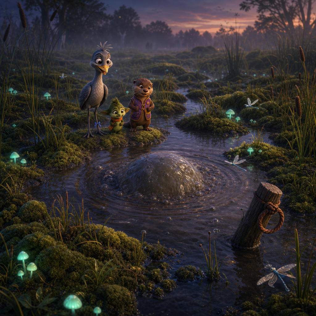 The Bubble in the Mud