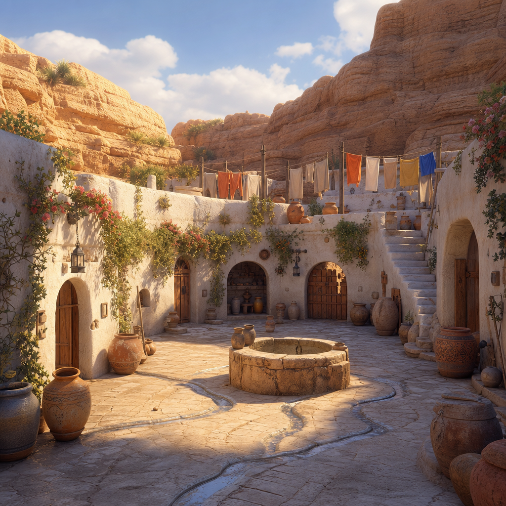 Moonjar Courtyard