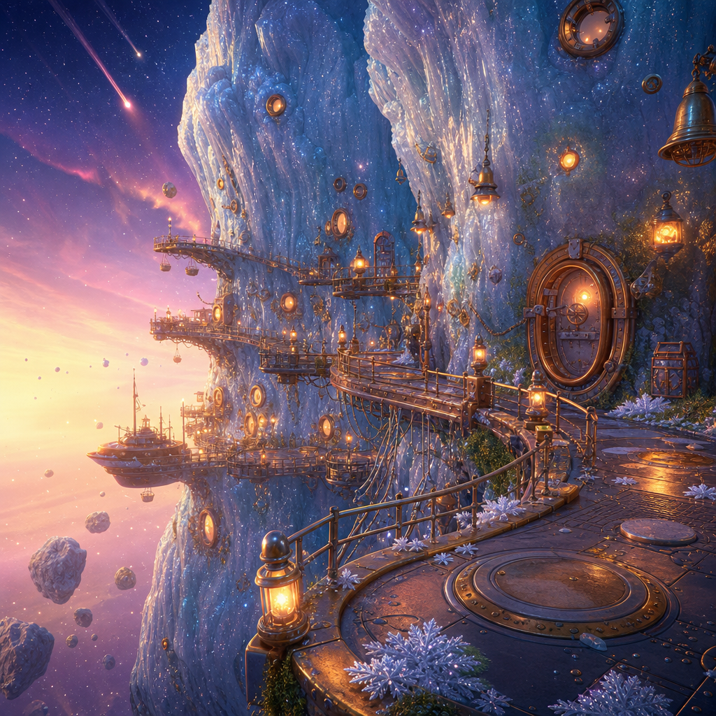 Lantern Docks of Comet Harbor