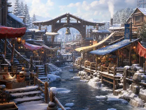 Larkspur Snowbridge Market